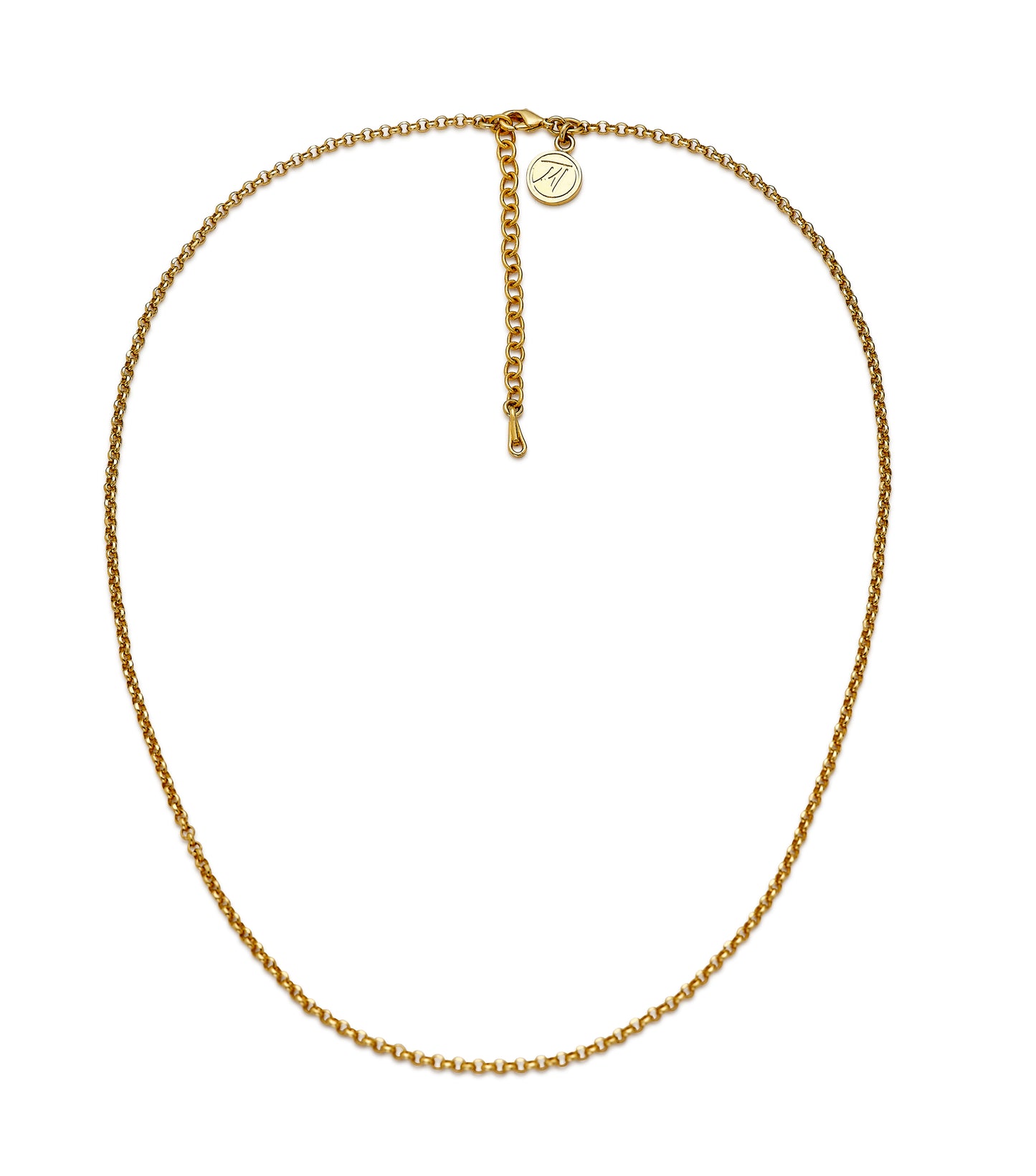 Chaîne maille "Mini-Jaseron" - 45 cm ajustable