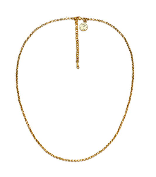 Chaîne maille "Mini-Jaseron" - 45 cm ajustable