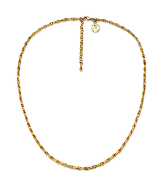 Chaîne maille "Épi" - 45 cm ajustable