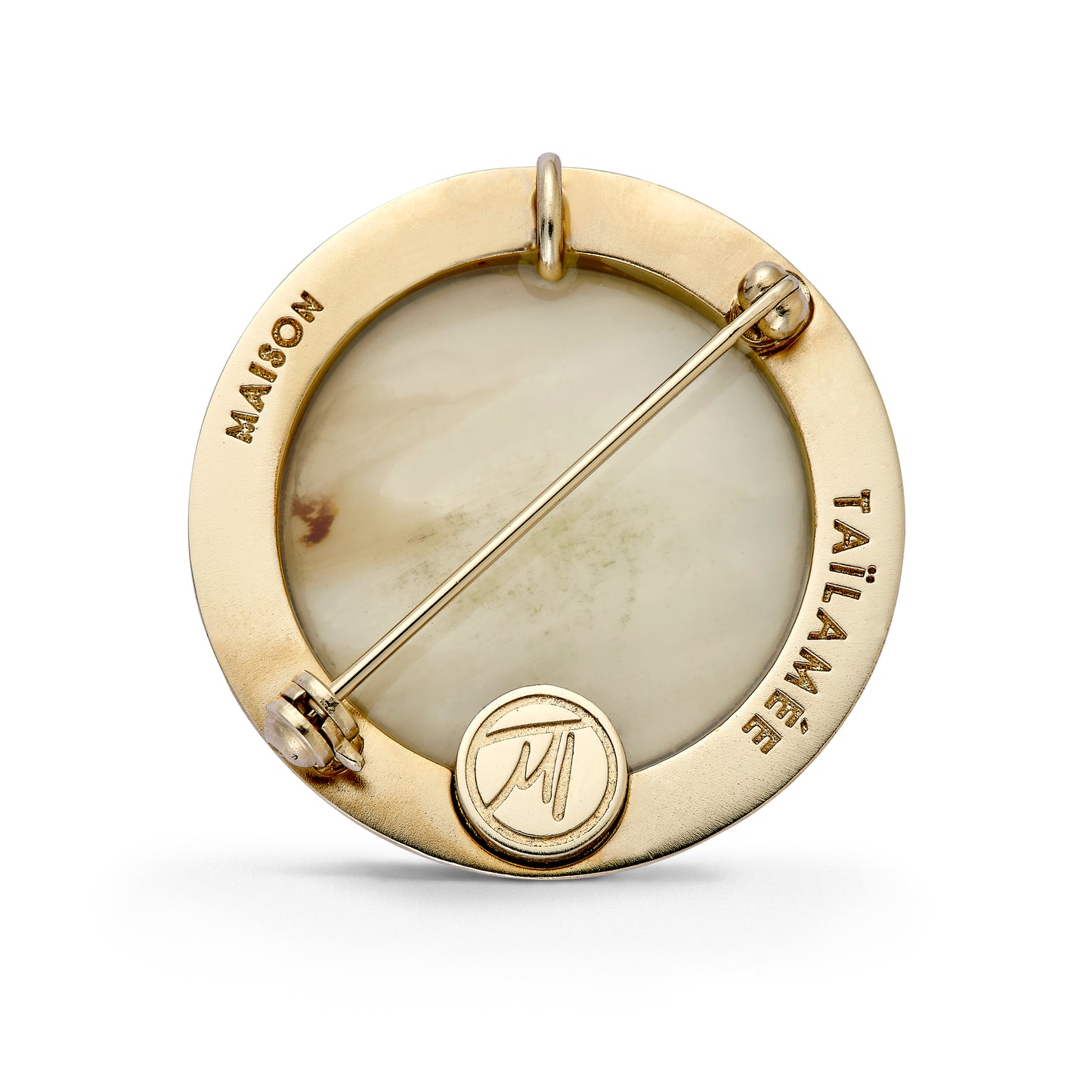 Broche "Révélation" - Papillon/Nacre